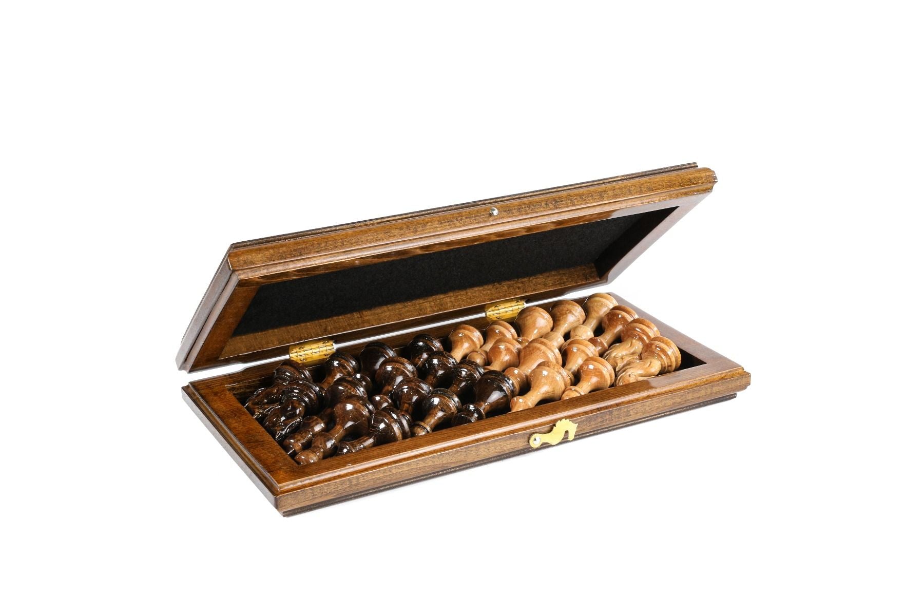 Wooden Chess Set with Expanded Playing Field –  15.7" / 40 cm - Unumperfectus