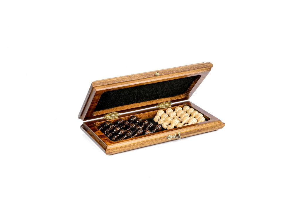 Wooden Chess Set With Classic Design 30 cm | 11.8" - Unumperfectus
