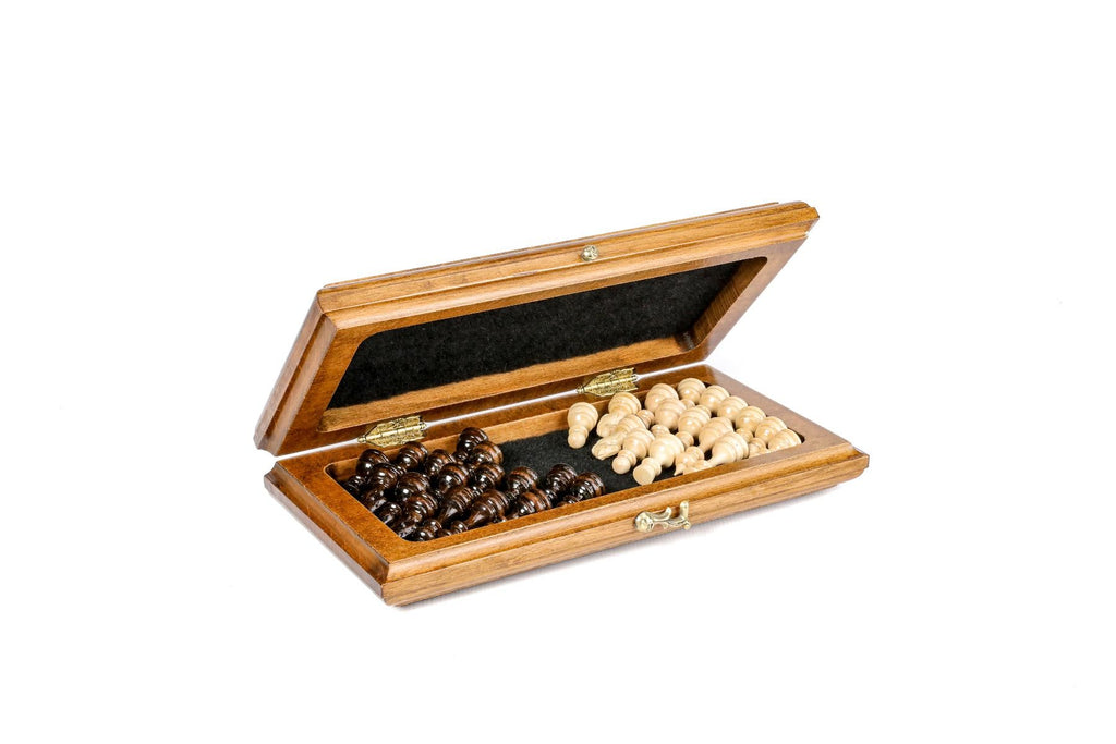 Wooden Carved Chess Set Classic 30 cm / 11.8" - Unumperfectus