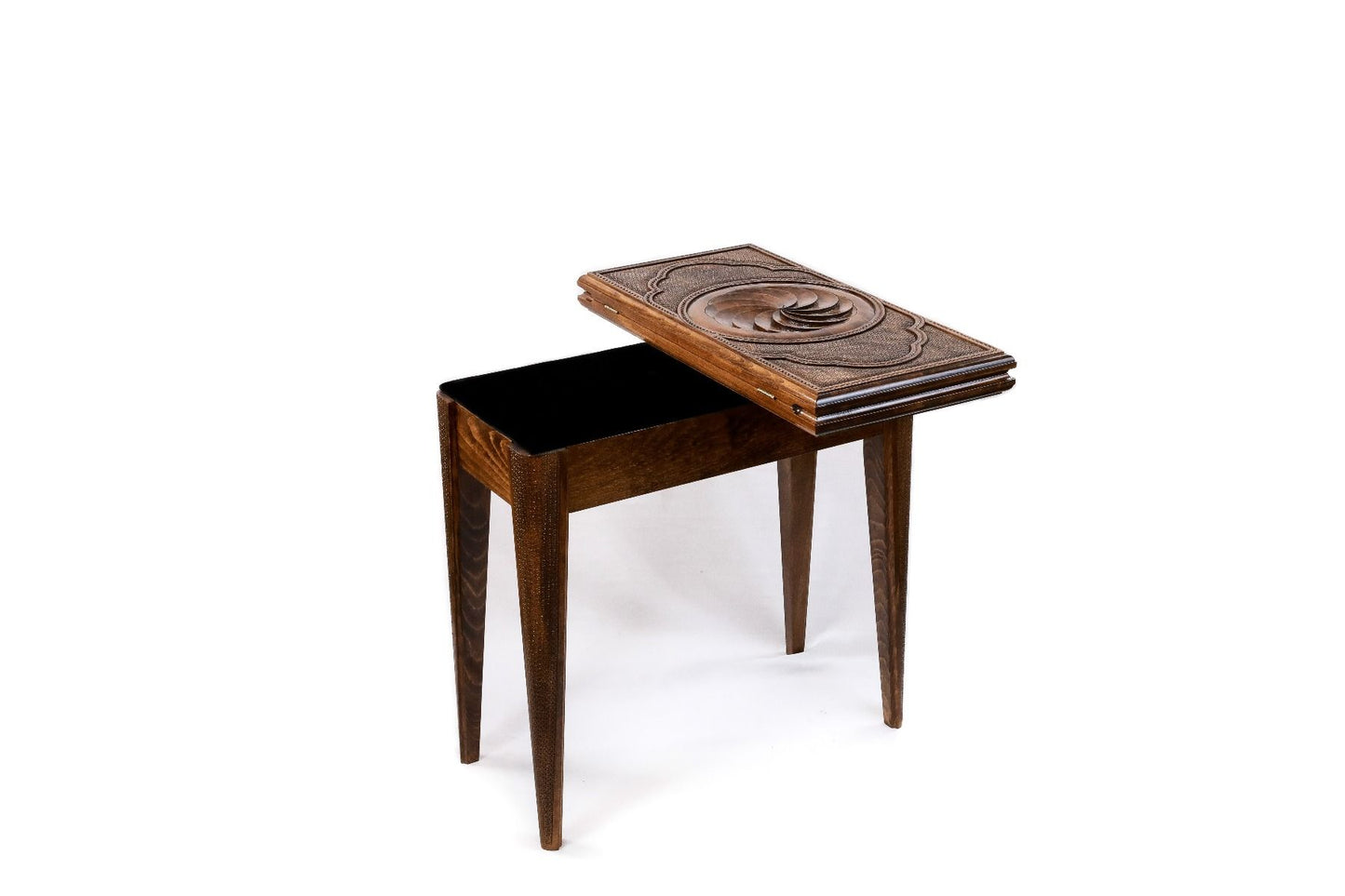 Backgammon Table with Eternity Sign