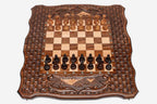 Grand Mount Ararat Beech Chess Set