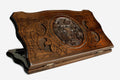 Armenian Backgammon Set - Coat of Arms IV - handmade wooden backgammon board