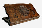Armenian Backgammon Set - Coat of Arms IV - handmade wooden backgammon board