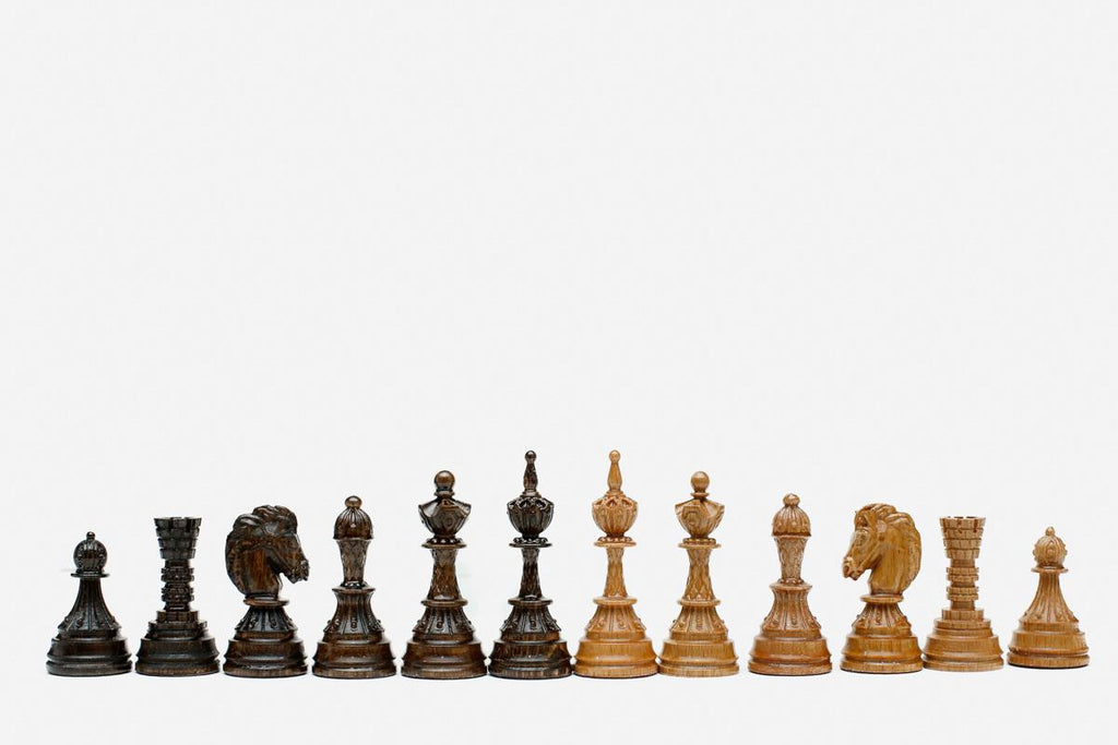 The sixteen-corner folding chess set shown closed