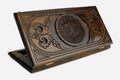Armenian Backgammon Set - Ornaments XIX - handmade wooden backgammon board