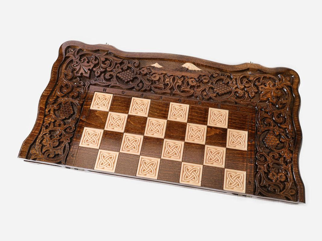 Mount Ararat, Pomegranate and Grapevine chess set - view 5
