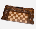 Heart Motif chess and backgammon set - view 4