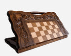 Heart Motif chess and backgammon set - view 5