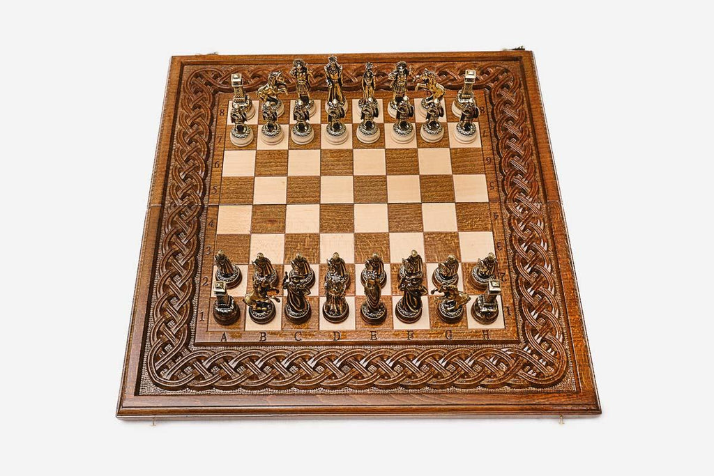 Rope Border chess set - view 4