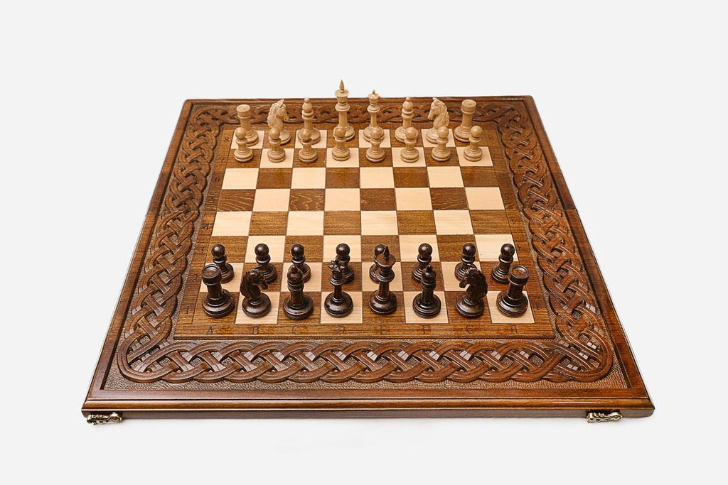 Rope Border chess set - view 4