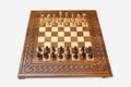 Rope Border Beech Chess Set