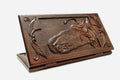 Backgammon Set Lion VI - handmade wooden backgammon board