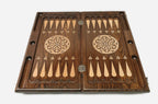 Backgammon Set Eagle III - handmade wooden backgammon board