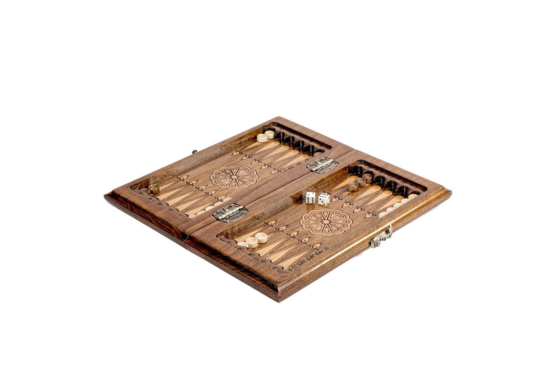Armenian Chess & Backgammon Set with Mount Ararat 15.7" | 40 cm