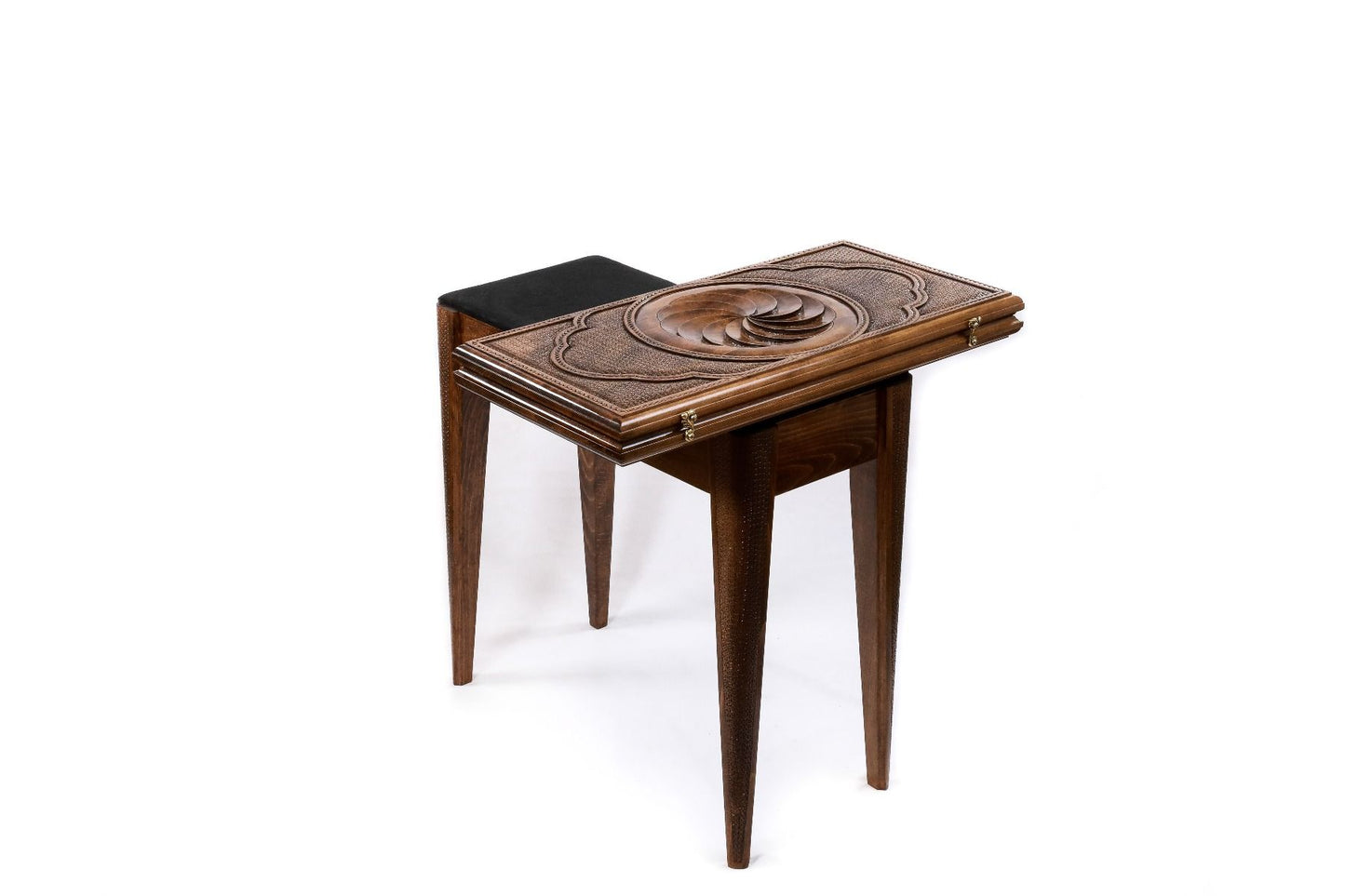 Backgammon Table with Eternity Sign
