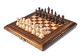 Luxury Armenian classic wooden chess set handcrafted design