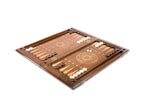 Coat of Arms of Armenia backgammon board - open board ready for play