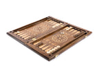 Armenian Classic Ararat backgammon board - open board ready for play