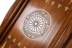 Tutankhamun Egyptian backgammon board - carrying case and accessories