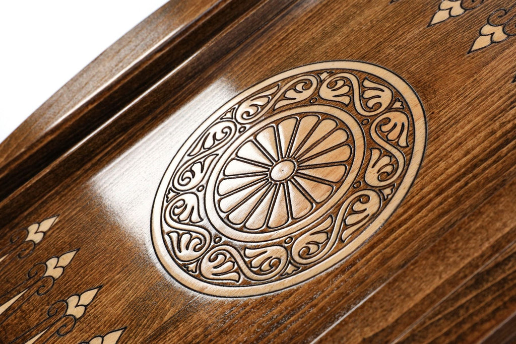 Ornamental Backgammon - Backgammon Set with Ornaments Luxury - Unumperfectus