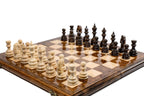Luxury Hand-Carved Classic Wooden Chess Set