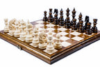Premium artisan chess set elegant expanded board craftsmanship