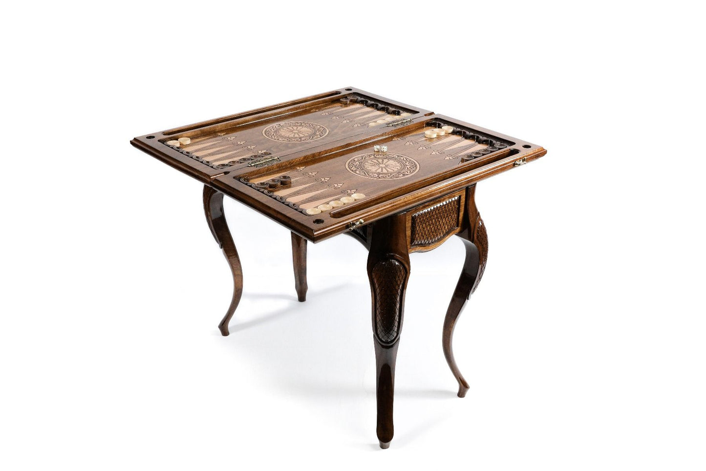 Backgammon Table Armenian Coat of Arms