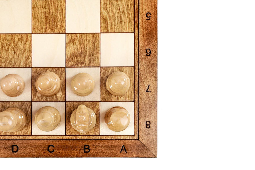 Classic Chess Set with Expanded Playing Field 15.7" | 40 cm - Unumperfectus