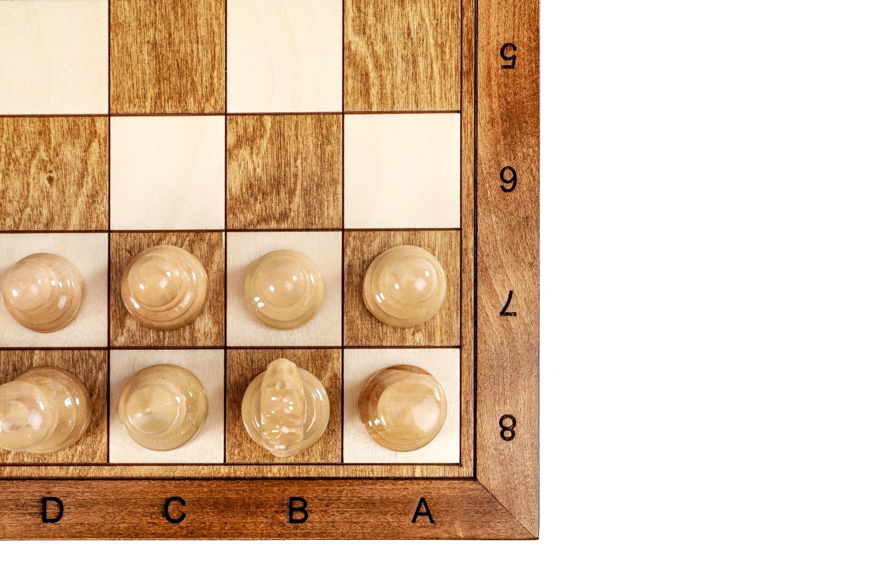 Classic Chess Set with Expanded Playing Field 15.7" | 40 cm - Unumperfectus