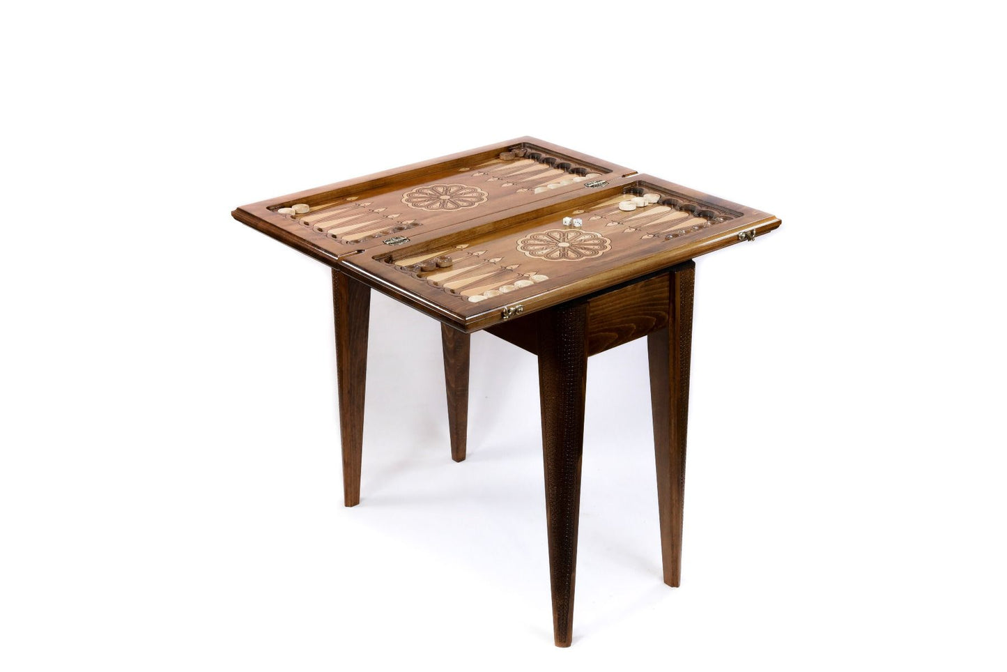Backgammon Table with Eternity Sign