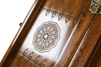 Classic Ornamental backgammon board - close-up of the playing surface