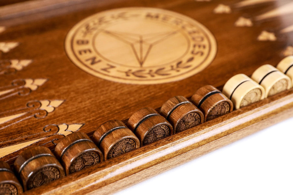 Backgammon Board - Mercedes-Benz - Unumperfectus