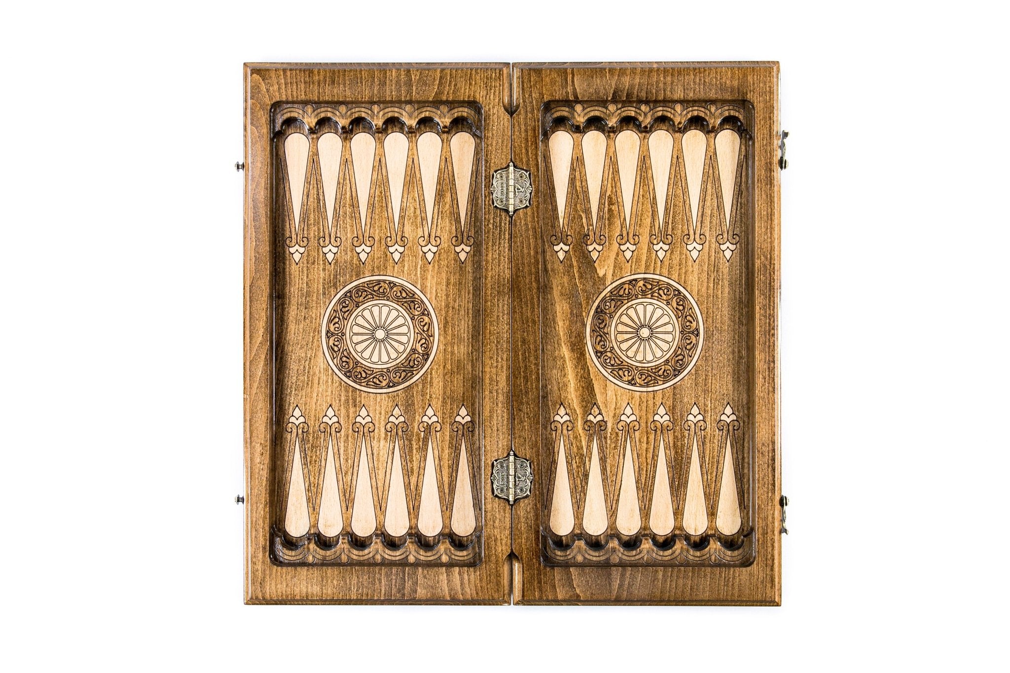 Classical Wooden Chess Set & Backgammon 50 cm | 19.7" - Unumperfectus