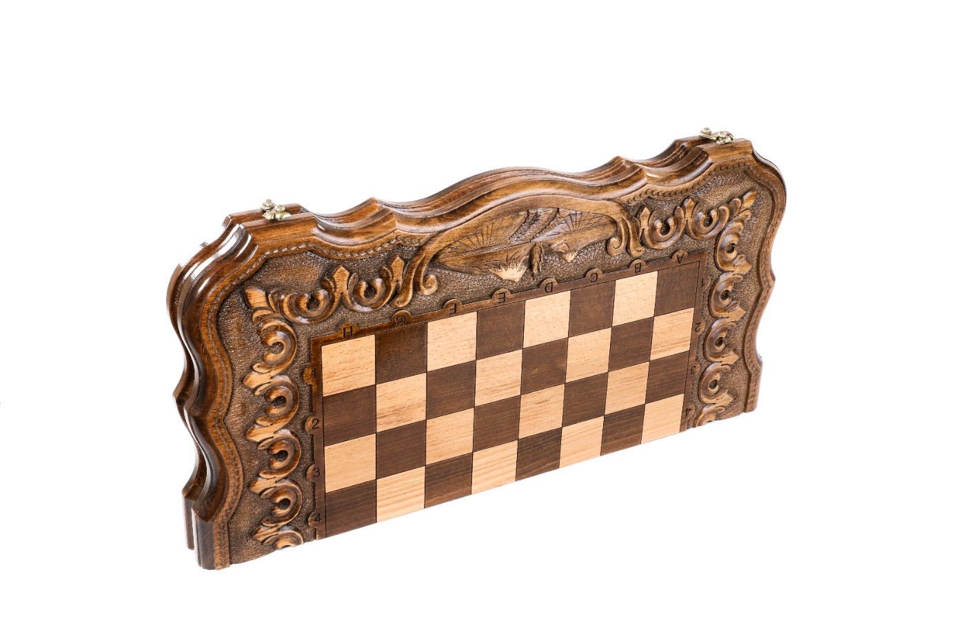 Armenian Ornamental Chess Set & Backgammon Board 23.6" | 60 cm - Unumperfectus