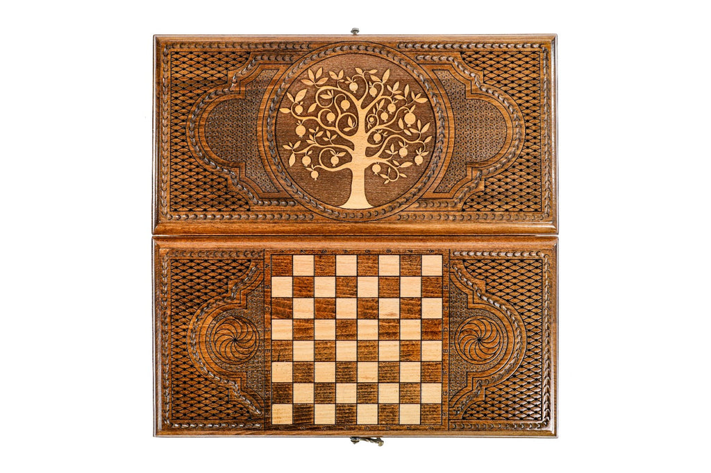 Backgammon Board - Pomegranate Tree Heritage