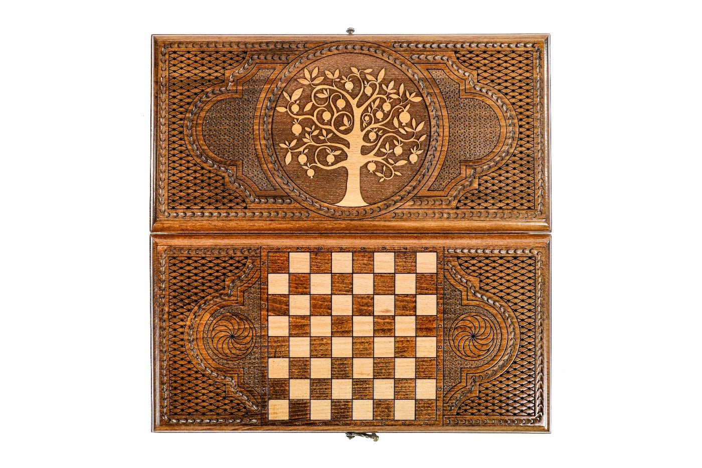 Backgammon Board - Pomegranate Tree Heritage - Unumperfectus