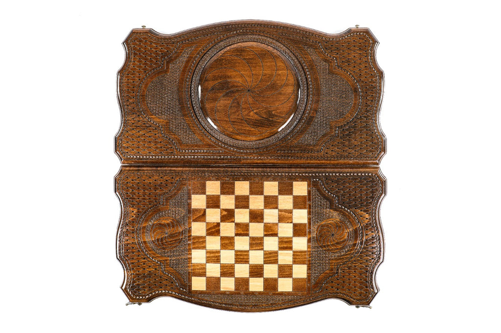 Backgammon Board - Eternity Symbol - Unumperfectus