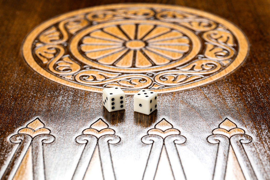 Backgammon Board - Eternity Symbol - Unumperfectus