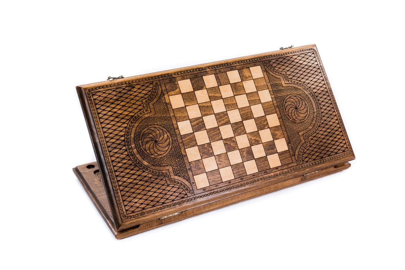 Backgammon Board - Ornamental Braid Pattern - Unumperfectus