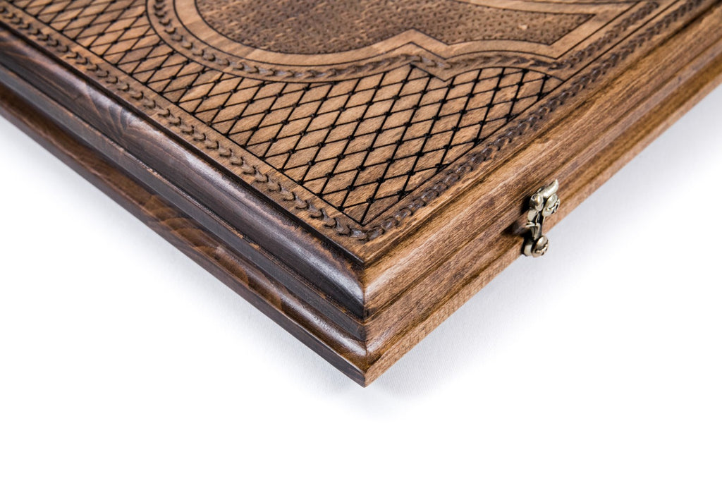 Backgammon Board - Ornamental Braid Pattern - Unumperfectus