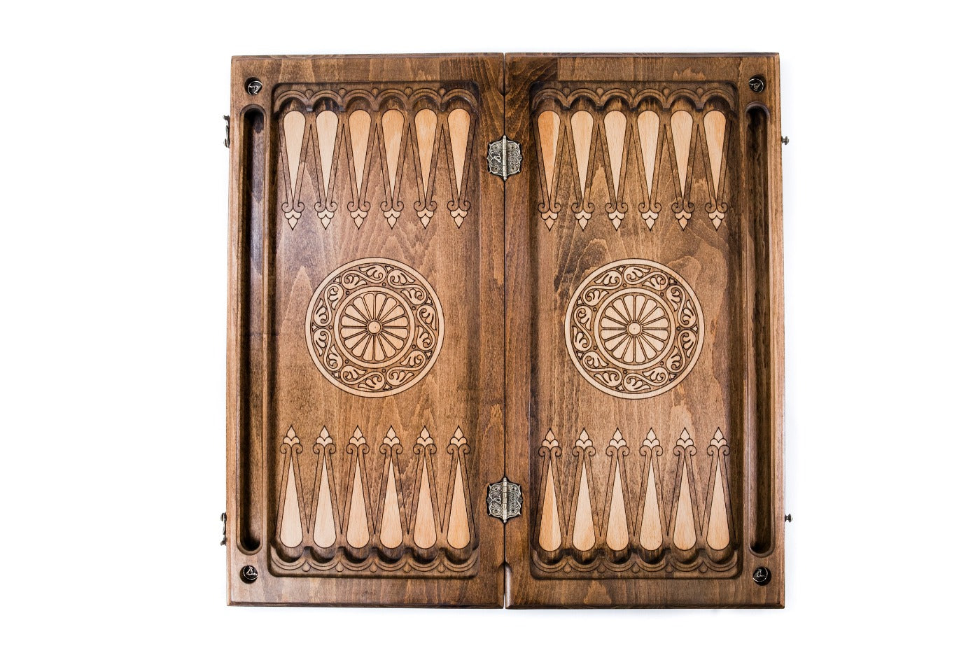 Backgammon Board - Ornamental Braid Pattern - Unumperfectus