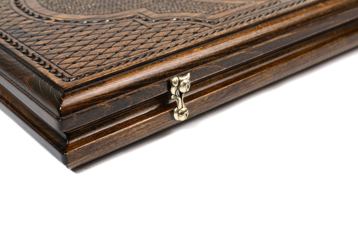 Backgammon Board - Ornamental Snowflake Motif - Unumperfectus