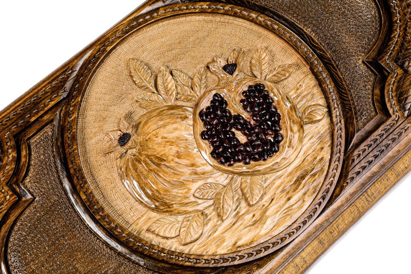 Interior view of the open classic board highlighting the mirror-polished professional playing surface.