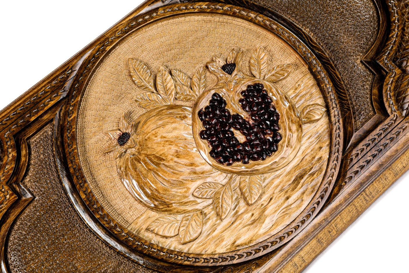 Interior view of the open classic board highlighting the mirror-polished professional playing surface.