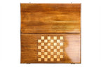 Classic Design backgammon board in wood by Hrachya Ohanyan