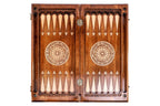 Luxury Lion Backgammon Set – Handcrafted Wooden Board with Lion Design
