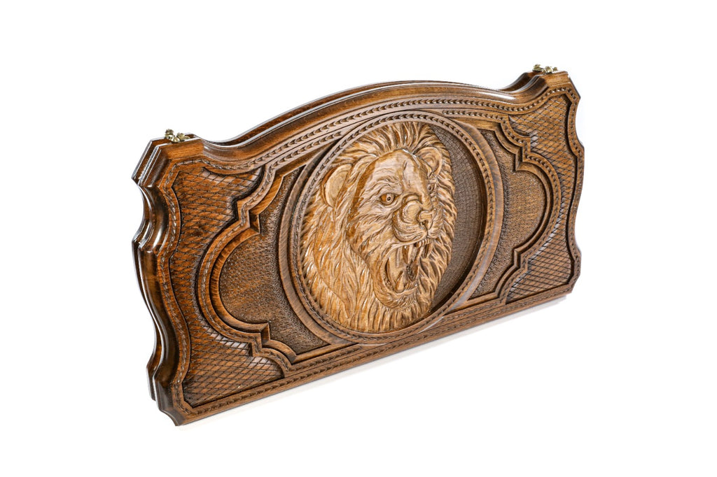 Backgammon Board - Majestic Lion - Unumperfectus