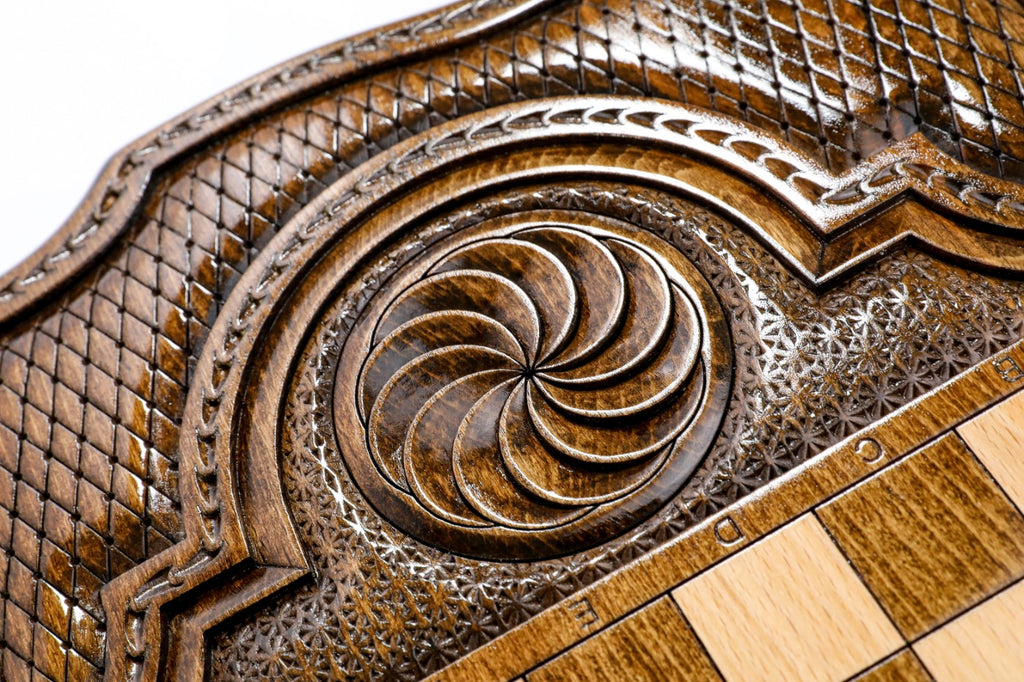 Backgammon Board - Majestic Lion - Unumperfectus