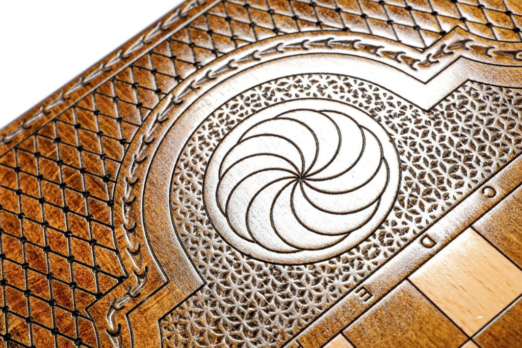 Backgammon Board - Wolf - Unumperfectus