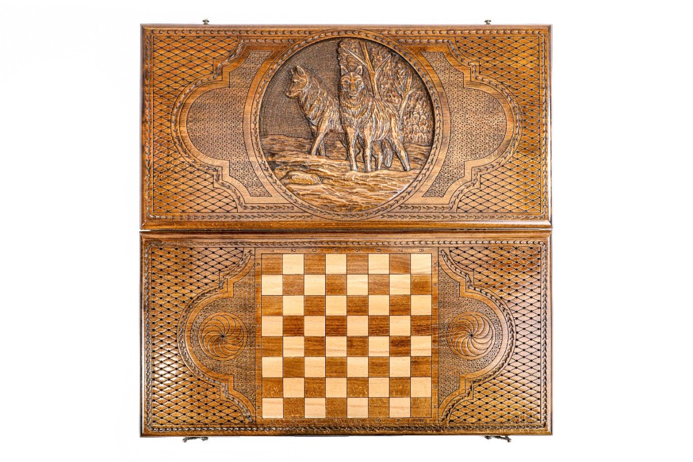 Backgammon Board - Wolf - Unumperfectus